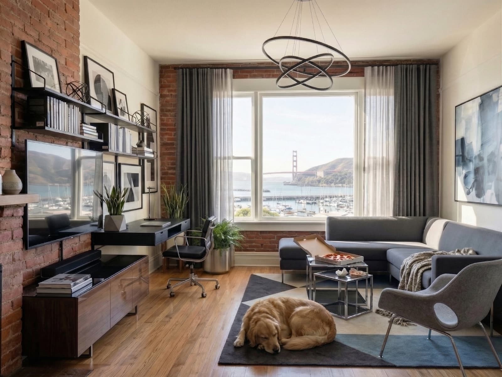 Original real estate interior photo before AI tidy